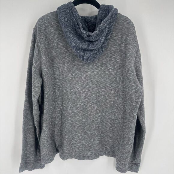 Lucky Brand Huntington Colorblock Hoodie Hooded Sweatshirt Blue Multi Size Large - Picture 6 of 10